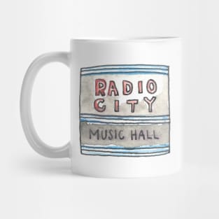 New York City Icons: Radio City Music Hall Mug